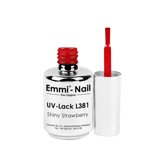 EMMI SHELLAC UV/LED PÓLSK GLANST JARÐARBER -L381-