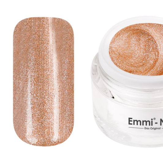 EMMI-NAIL COLOR GEL METALLIC PEACH -F410-