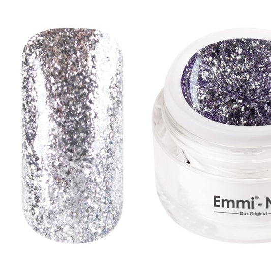 EMMI-NAIL COLOR GEL SPARKLING SILVER 5ML -F146-